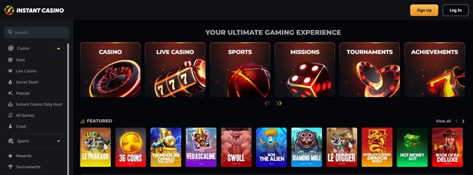 Instant casino