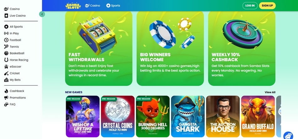 samba slots